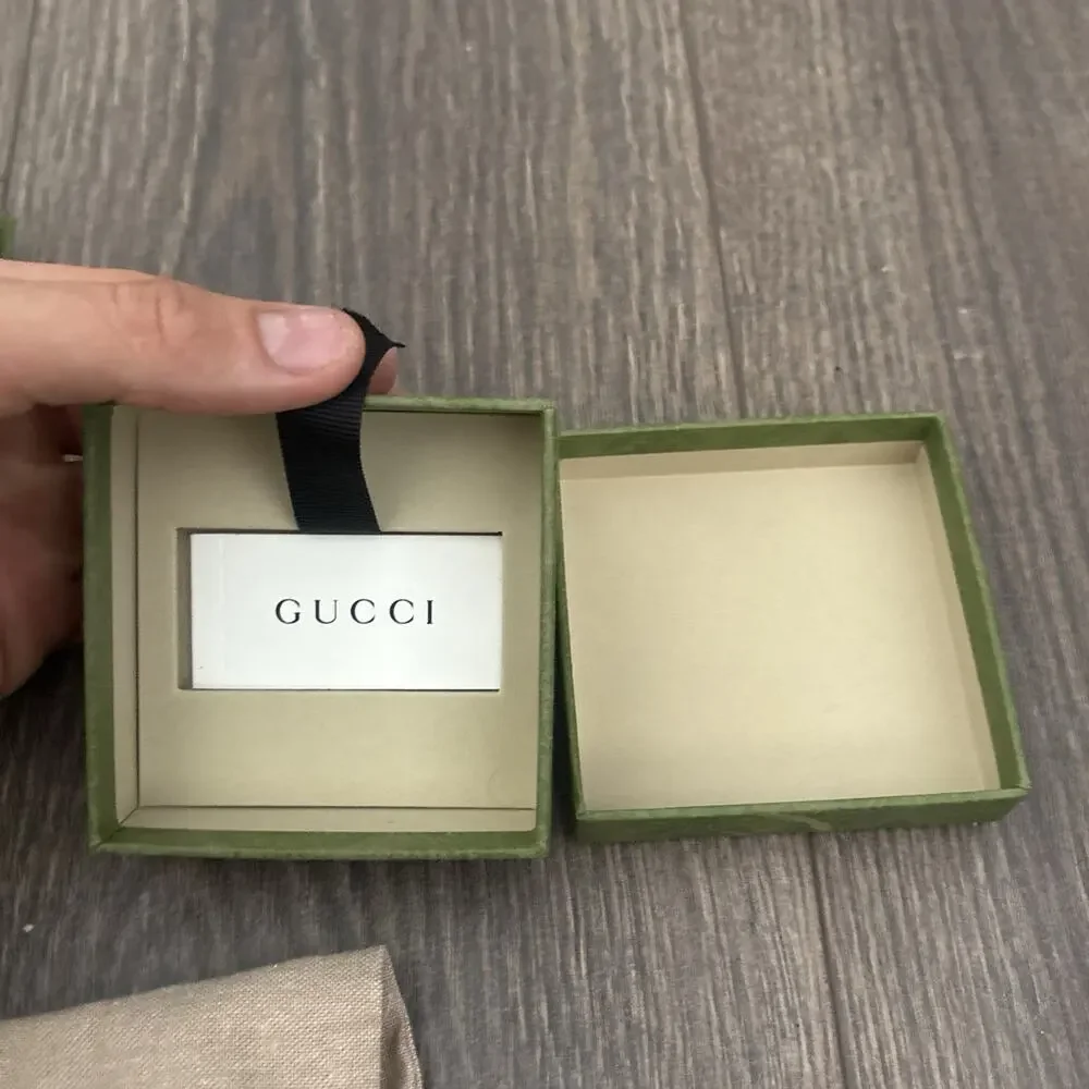 Gucci Empty Box Full Ring Set, Gift Bag , Dust Bag